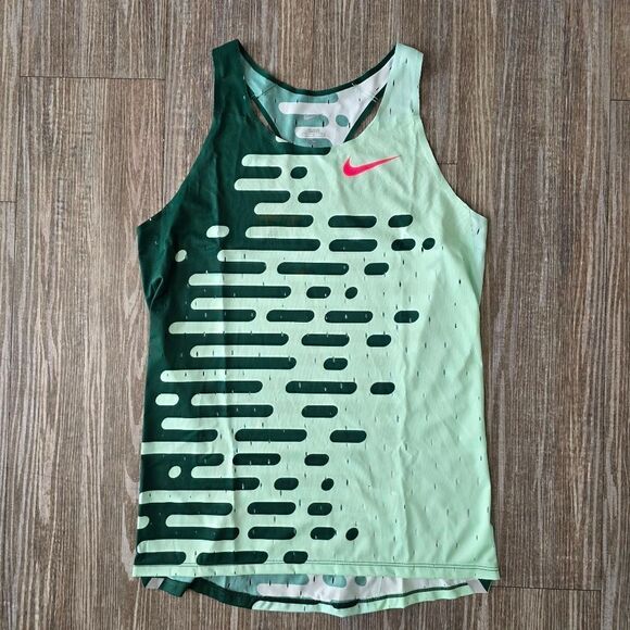 Nike Pro Elite Team Distance Running Singlet Tank Top Women's Large L DR5029-341 - Picture 12 of 12